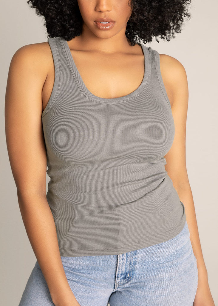トップス 25SUMMER ANCELLM DAMAGED TANK TOP GRAY DAMAGE TANK TOP(GRAY) – ANCELLM
