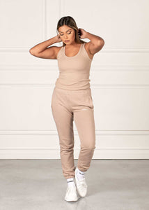 Taupe leggings for women - Bread & Boxers